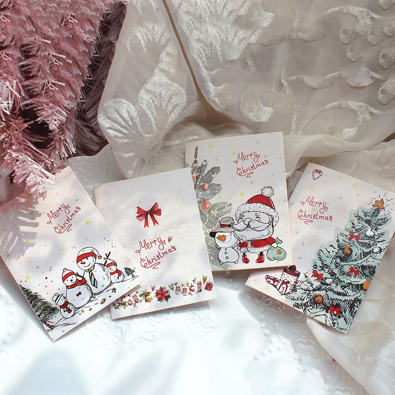 Cute Christmas Cards Moose Card Animal Festive Card