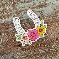 Horseshoe Sticker