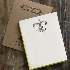 Fleur de Lis Notepad