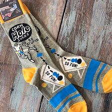 Corn Hole Men's Crew Socks