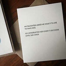 Every 11 Seconds Card