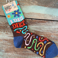 I Dig Dirt Women's Crew Socks