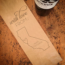Local With Love From...Wine Bag