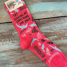 Sucking At Something Women's Crew Socks