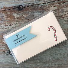 Candy Cane Mini Note