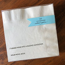 Your Move Jesus Cocktail Napkins
