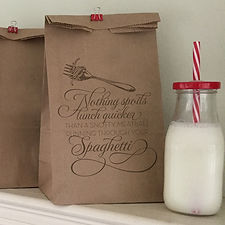 Snotty Meatball Lunch Bags