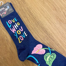 Love Who You Love Men's Crew Socks
