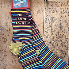 Pretty Decent Boyfriend Men's Crew Socks