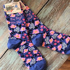I'm Shy? No Shit. Women's Crew Socks