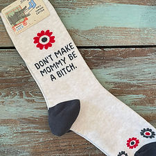Don't Make Mommy A Bitch Women's Crew Socks