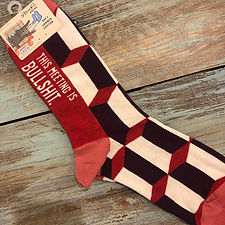 This Meeting Is Bullshit Women's Crew Socks