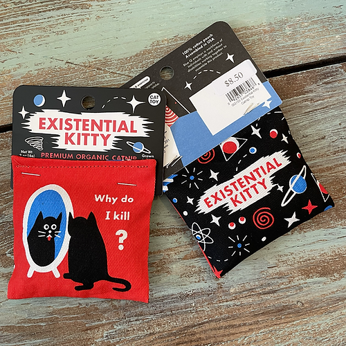 Existential Kitty Catnip Toy