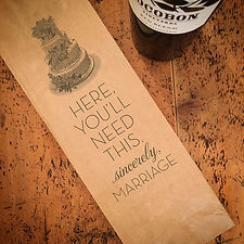 Marriage Wine Bag