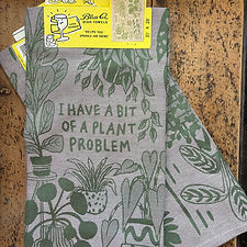 Plant Problem Woven Dish Towel