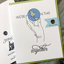 We're On This Together Card