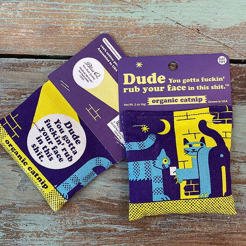 Rub Your Face In It Catnip Toy