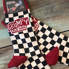 Grumpy Old Man Men's Crew Socks