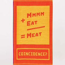 Mmmm Plus Eat Woven Dish Towel