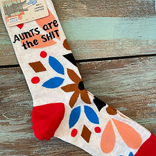 Aunts Are The Shit Women's Crew Socks
