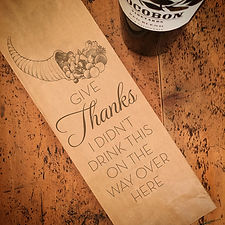 Give Thanks, Wine Bag