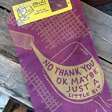 Just A Little Bit Dish Towel