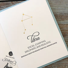 Libra Zodiac Card (Sept 23 - Oct 22)