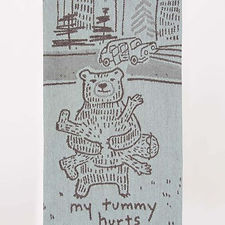 My Tummy Hurts Woven Dish Towel