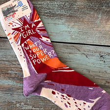 Super Power Women's Crew Socks
