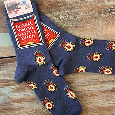 Alarm Bitch Women's Crew Socks