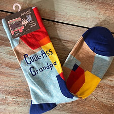 Cool-Ass Grandpa Men's Crew Socks