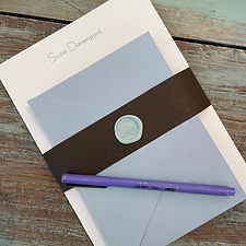 Davenport Half Letter Sheets with Envelopes