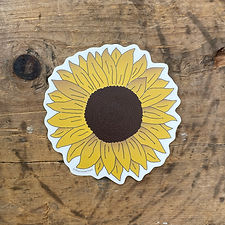 Sunflower Sticker