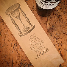 Aged Wine Wine Bag