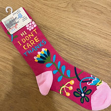 Hi. I Don't Care Women's Crew Socks