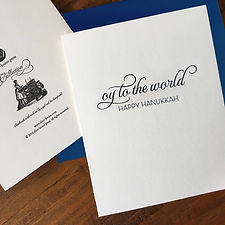 Oy Hanukkah Card