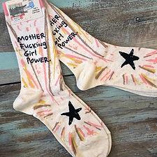 Motherfucking Girl Power Women's Crew Socks