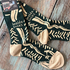 Inside Sucks Men's Crew Socks