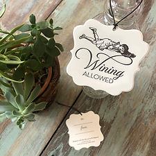 Wining Wine Tags