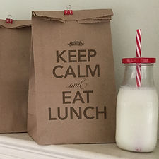 Keep Calm Lunch Bags