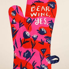 Dear Wine, Yes Oven Mitt