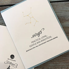 Virgo Zodiac Card (Aug 23 - Sept 22)
