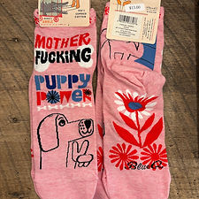 Mother Fucking Puppy Power Women Ankle Socks