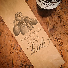 Calls for a Drink Wine Bag