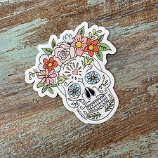 Sugar Skull Sticker
