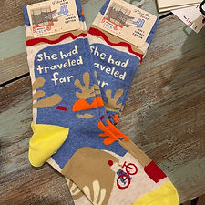 She Had Traveled Far Women's Crew Socks