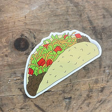 Taco Sticker