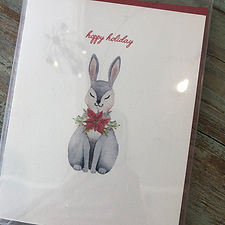 Hoppy Holiday Card