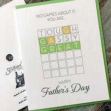 Father Wordle Card