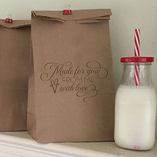 Made With Love Lunch Bags
